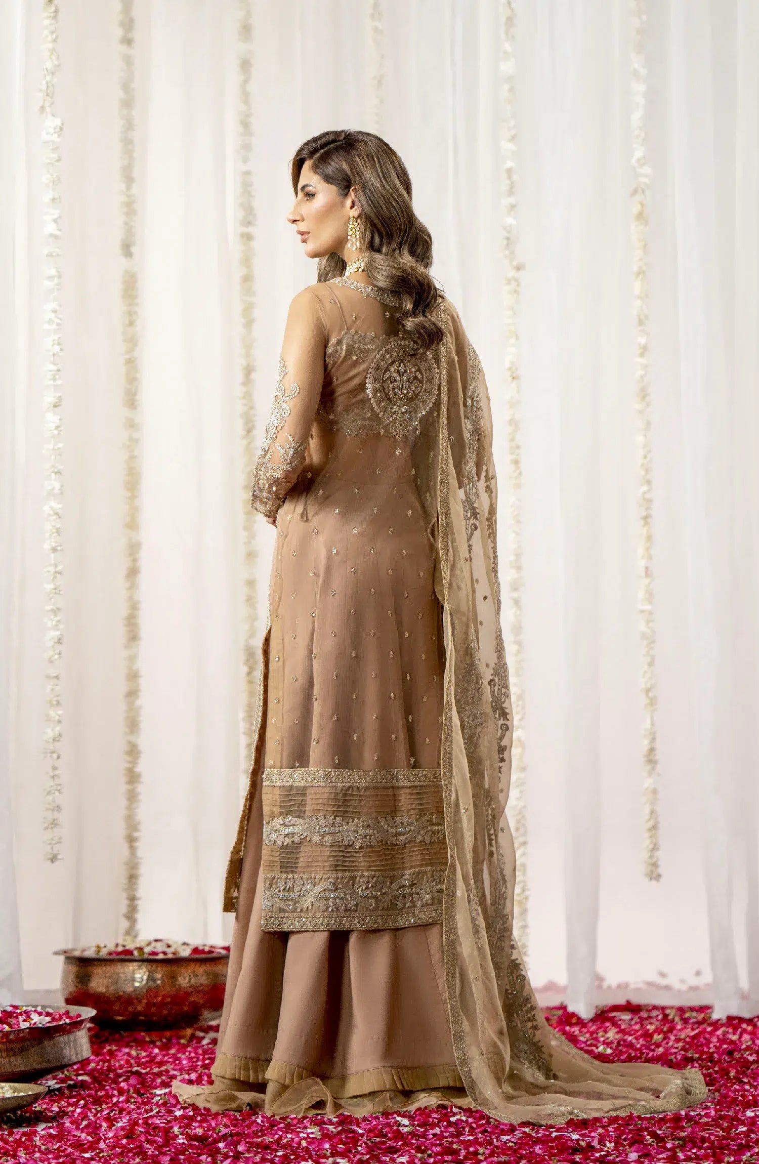 Maryum N Maria | Alaia Wedding Formals | Celine-MW23-529 - by - Libasekhas UK - Registered Vendor of : Maryum N Maria - 100% Original Designer Dresss