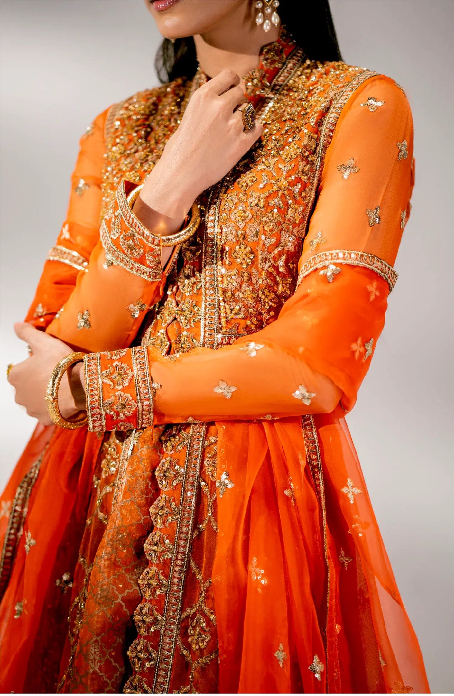Maryum N Maria | Alaia Wedding Formals | Daphne-MW23-525 - by - Libasekhas UK - Registered Vendor of : Maryum N Maria - 100% Original Designer Dresss