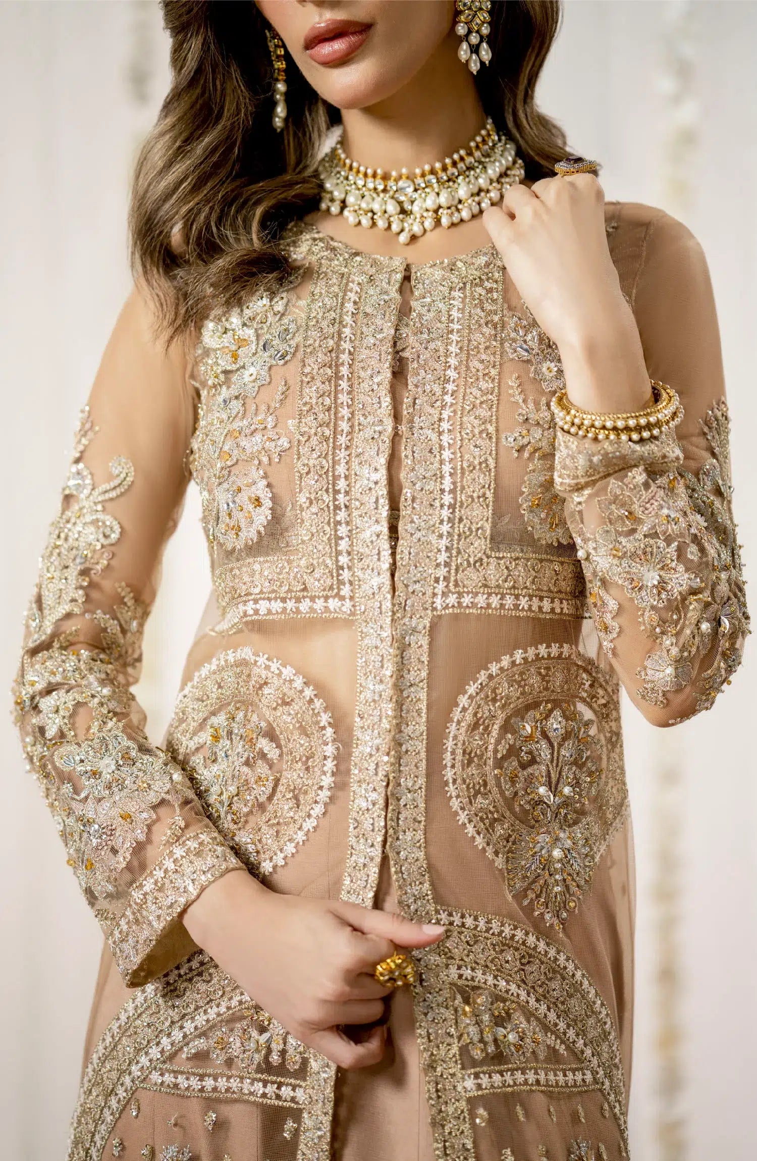 Maryum N Maria | Alaia Wedding Formals | Celine-MW23-529 - by - Libasekhas UK - Registered Vendor of : Maryum N Maria - 100% Original Designer Dresss