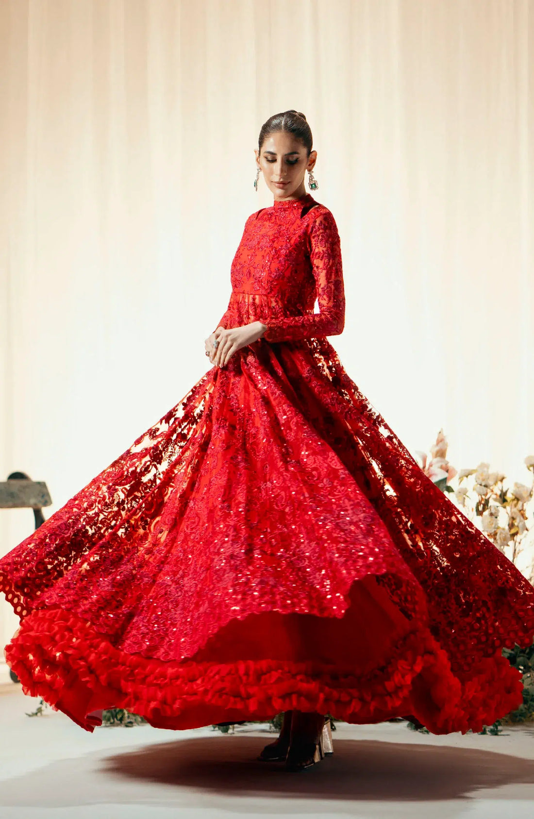 Maryum N Maria | Alaia Wedding Formals | Camelia-MW23-530 - by - Libasekhas UK - Registered Vendor of : Maryum N Maria - 100% Original Designer Dresss