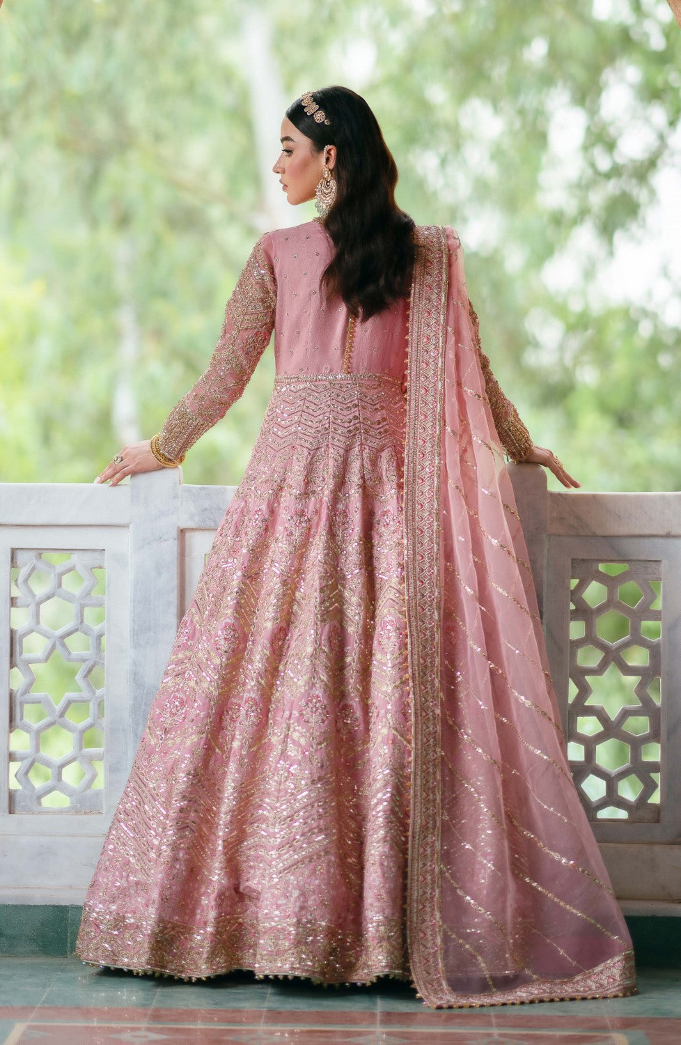 Maryum N Maria | Gul Posh Wedding Formals | MEHER UN NISA - MS40061 - by - Libasekhas UK - Registered Vendor of : Maryum N Maria - 100% Original Designer Dresss