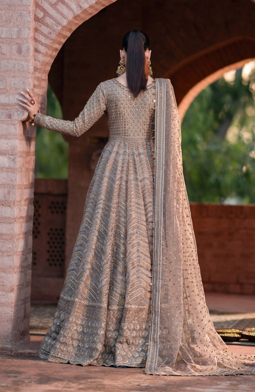 Maryum N Maria | Gul Posh Wedding Formals | SHEHAR BANO - MS40063 - by - Libasekhas UK - Registered Vendor of : Maryum N Maria - 100% Original Designer Dresss