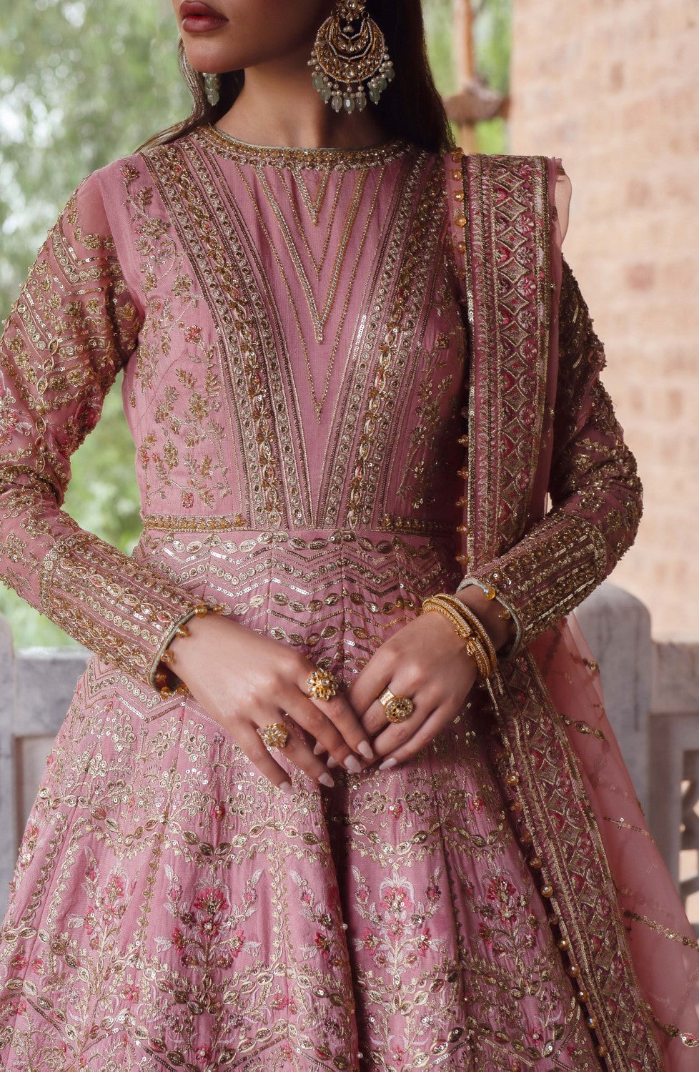 Maryum N Maria | Gul Posh Wedding Formals | MEHER UN NISA - MS40061 - by - Libasekhas UK - Registered Vendor of : Maryum N Maria - 100% Original Designer Dresss