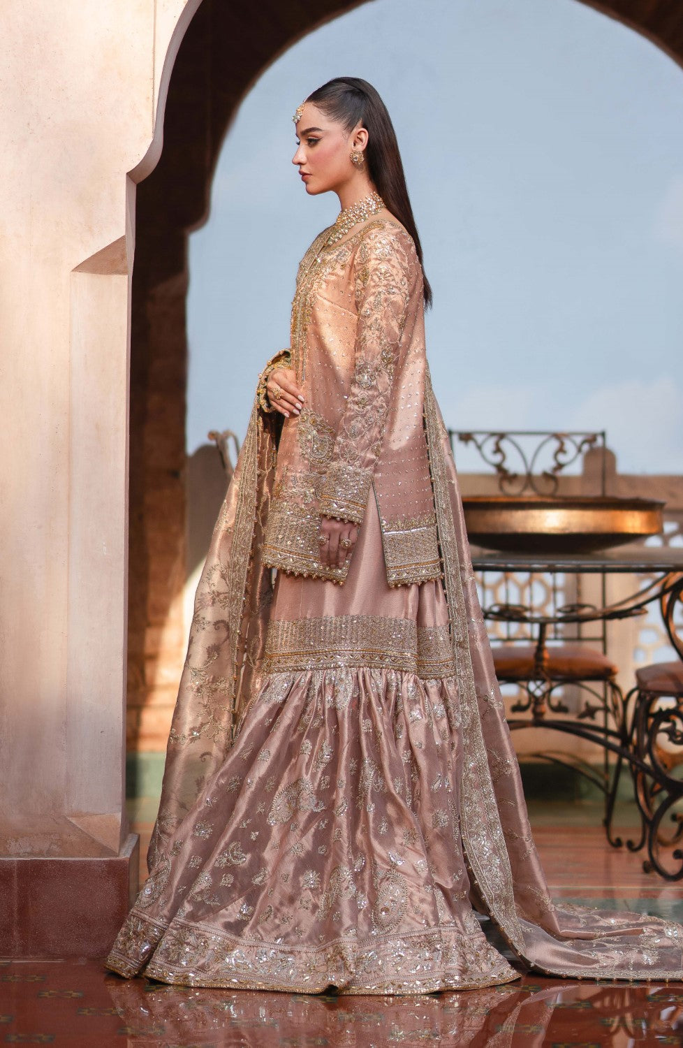 Maryum N Maria | Gul Posh Wedding Formals | UMRAO JAAN - MS40067 - by - Libasekhas UK - Registered Vendor of : Maryum N Maria - 100% Original Designer Dresss