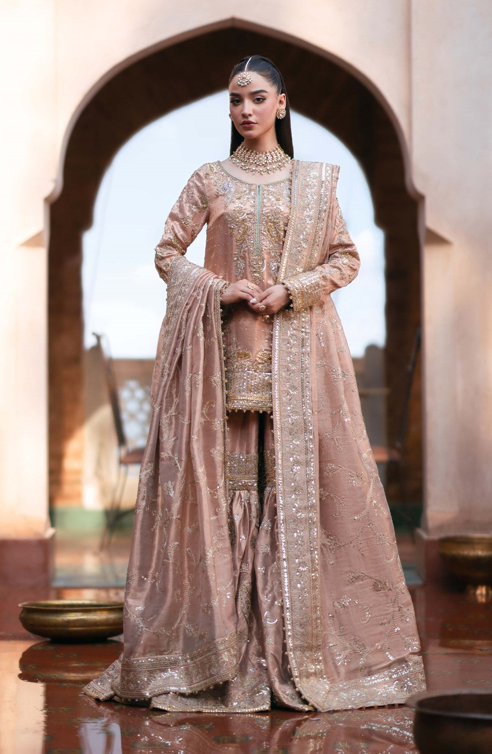 Maryum N Maria | Gul Posh Wedding Formals | UMRAO JAAN - MS40067 - by - Libasekhas UK - Registered Vendor of : Maryum N Maria - 100% Original Designer Dresss