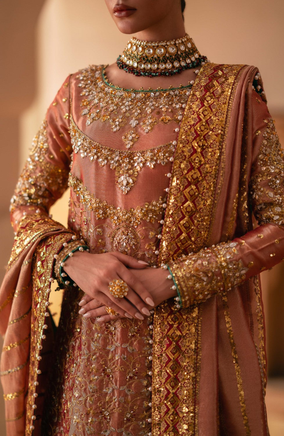 Maryum N Maria | Gul Posh Wedding Formals | ZUMANI BEGUM - MS40068 - by - Libasekhas UK - Registered Vendor of : Maryum N Maria - 100% Original Designer Dresss