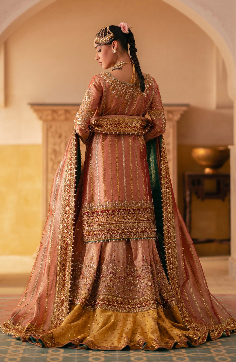Maryum N Maria | Gul Posh Wedding Formals | ZUMANI BEGUM - MS40068 - by - Libasekhas UK - Registered Vendor of : Maryum N Maria - 100% Original Designer Dresss