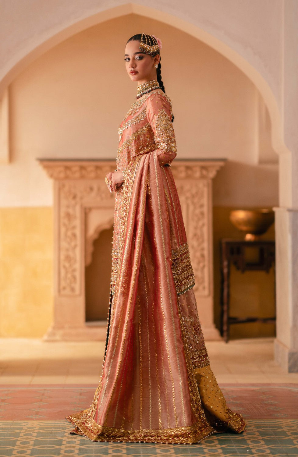 Maryum N Maria | Gul Posh Wedding Formals | ZUMANI BEGUM - MS40068 - by - Libasekhas UK - Registered Vendor of : Maryum N Maria - 100% Original Designer Dresss