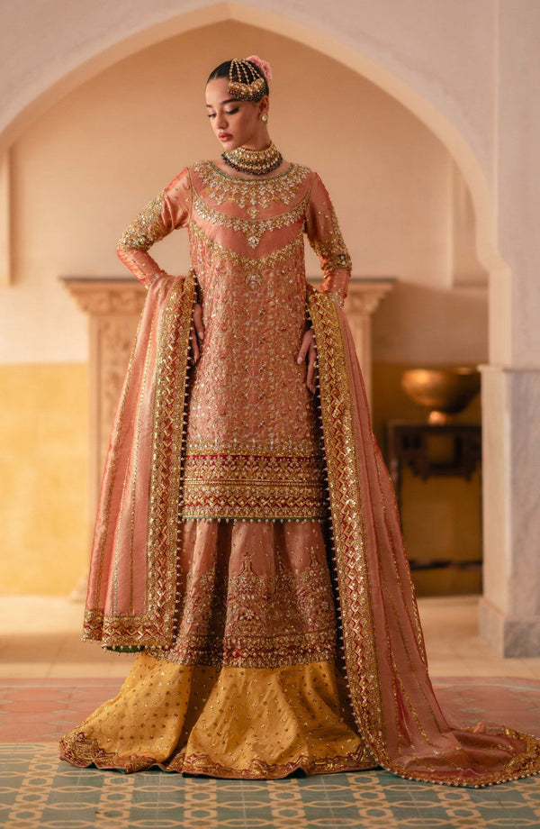 Maryum N Maria | Gul Posh Wedding Formals | ZUMANI BEGUM - MS40068 - by - Libasekhas UK - Registered Vendor of : Maryum N Maria - 100% Original Designer Dresss