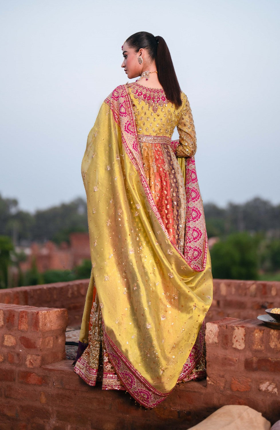 Maryum N Maria | Gul Posh Wedding Formals | PAKEEZA - MS40069 - by - Libasekhas UK - Registered Vendor of : Maryum N Maria - 100% Original Designer Dresss