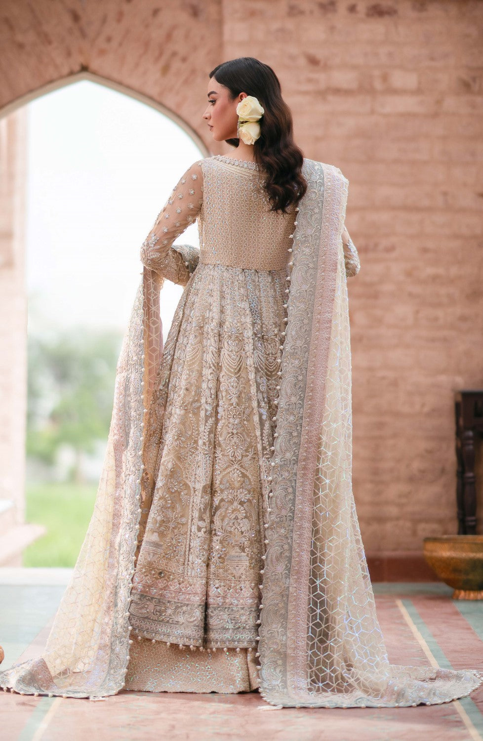 Maryum N Maria | Gul Posh Wedding Formals | ROSHANARA - MS40070 - by - Libasekhas UK - Registered Vendor of : Maryum N Maria - 100% Original Designer Dresss