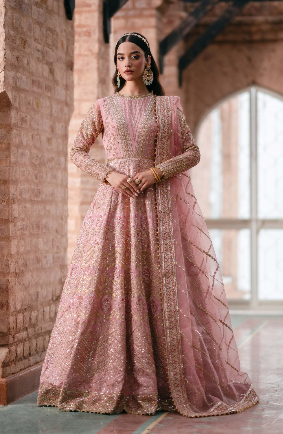 Maryum N Maria | Gul Posh Wedding Formals | MEHER UN NISA - MS40061 - by - Libasekhas UK - Registered Vendor of : Maryum N Maria - 100% Original Designer Dresss