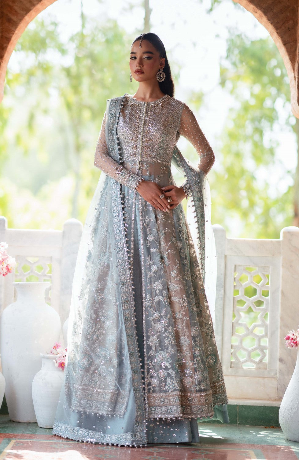 Maryum N Maria | Gul Posh Wedding Formals | BATOOL - MS40062 - by - Libasekhas UK - Registered Vendor of : Maryum N Maria - 100% Original Designer Dresss