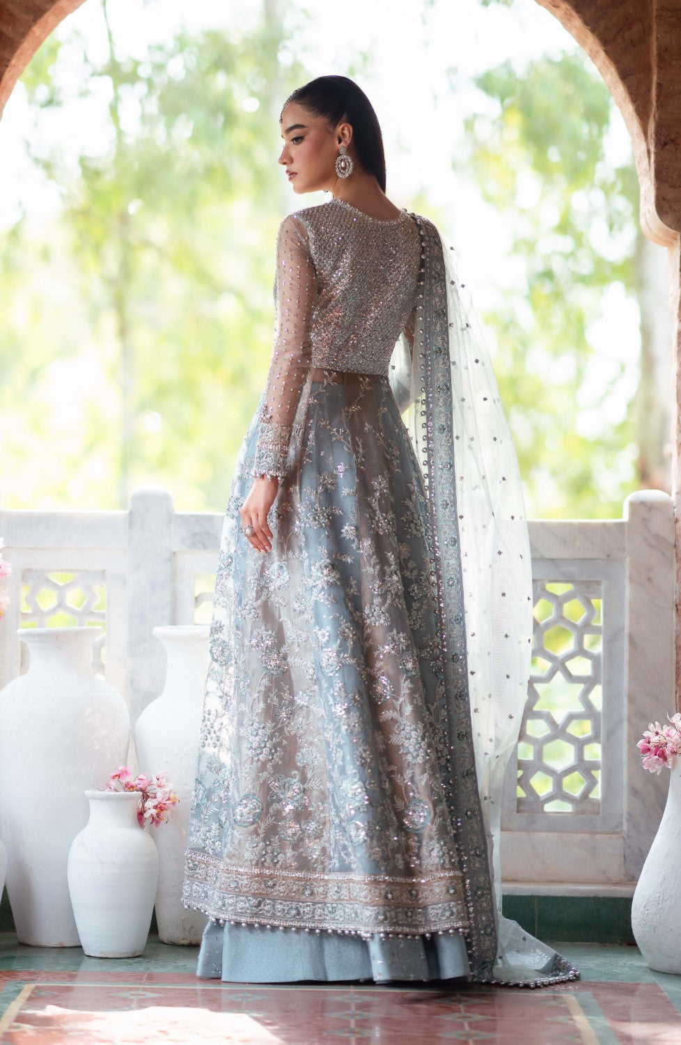 Maryum N Maria | Gul Posh Wedding Formals | BATOOL - MS40062 - by - Libasekhas UK - Registered Vendor of : Maryum N Maria - 100% Original Designer Dresss