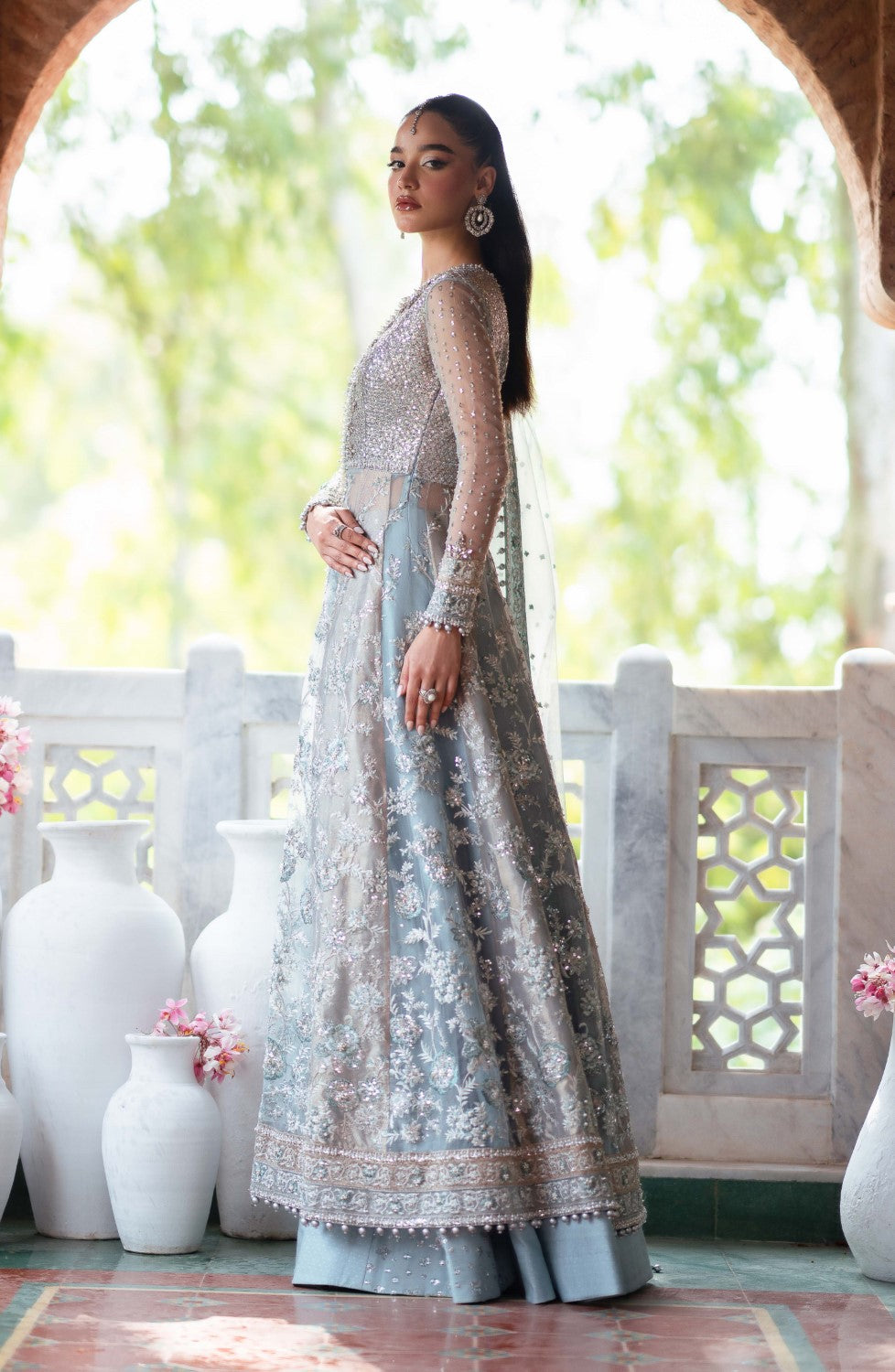 Maryum N Maria | Gul Posh Wedding Formals | BATOOL - MS40062 - by - Libasekhas UK - Registered Vendor of : Maryum N Maria - 100% Original Designer Dresss