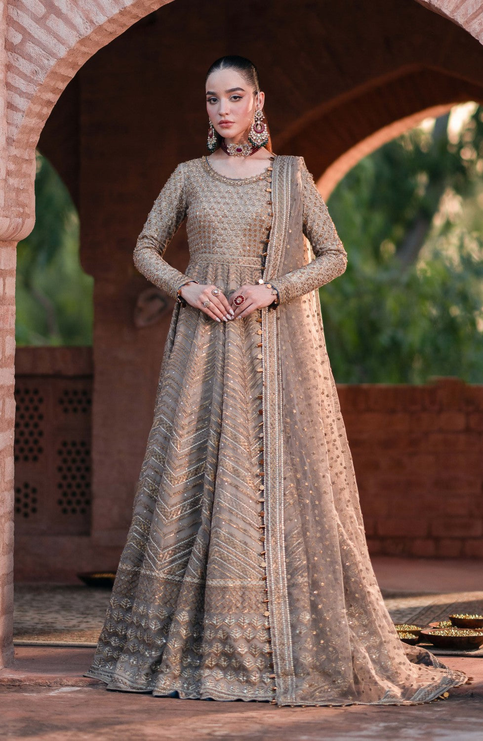 Maryum N Maria | Gul Posh Wedding Formals | SHEHAR BANO - MS40063 - by - Libasekhas UK - Registered Vendor of : Maryum N Maria - 100% Original Designer Dresss