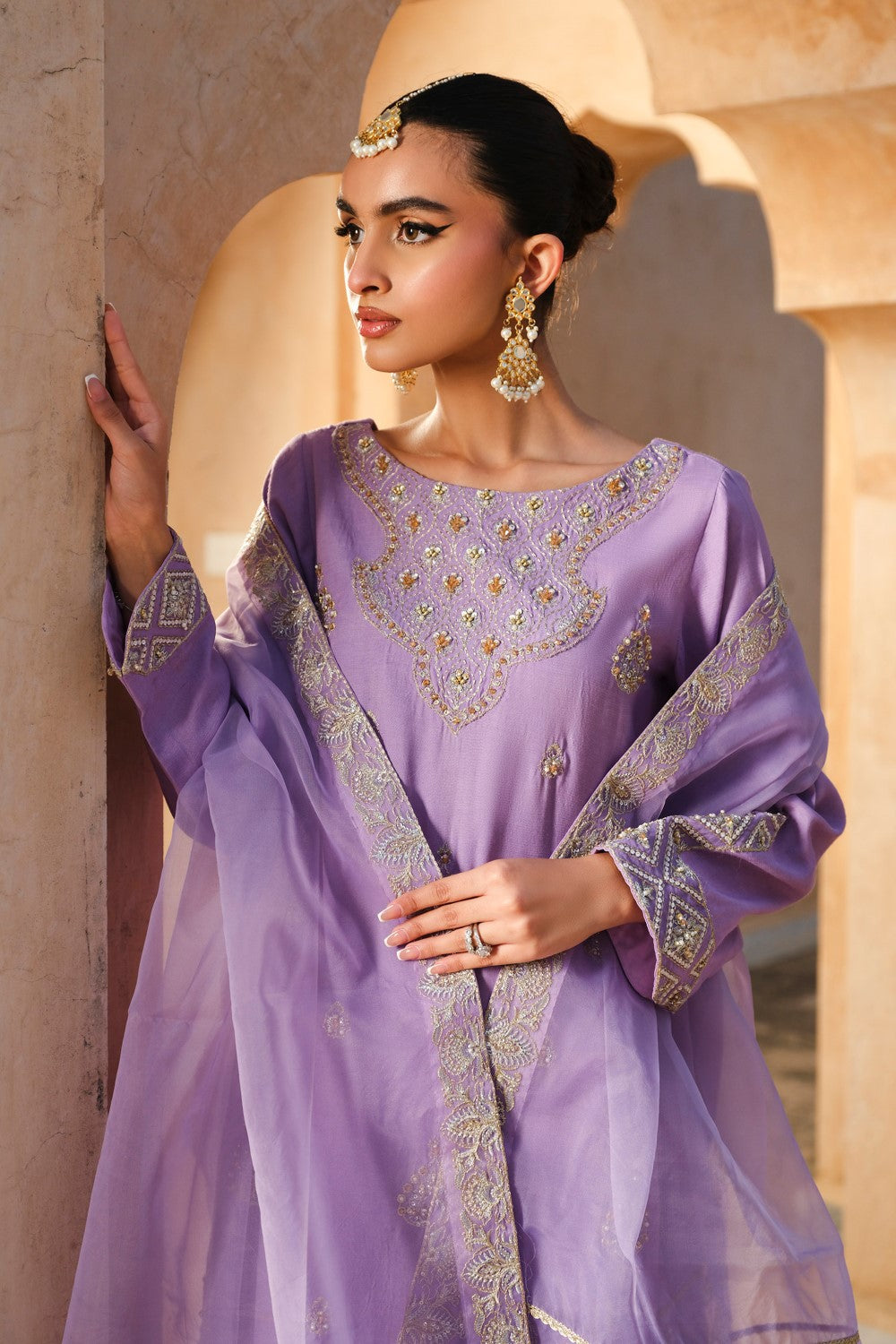 Maryum N Maria | Musk Formals |  TRESOR - FS40031 - by - Libasekhas UK - Registered Vendor of : Maryum N Maria - 100% Original Designer Dresss