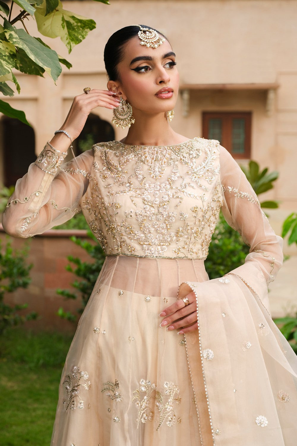 Maryum N Maria | Musk Formals | AMAYA - FS40037 - by - Libasekhas UK - Registered Vendor of : Maryum N Maria - 100% Original Designer Dresss