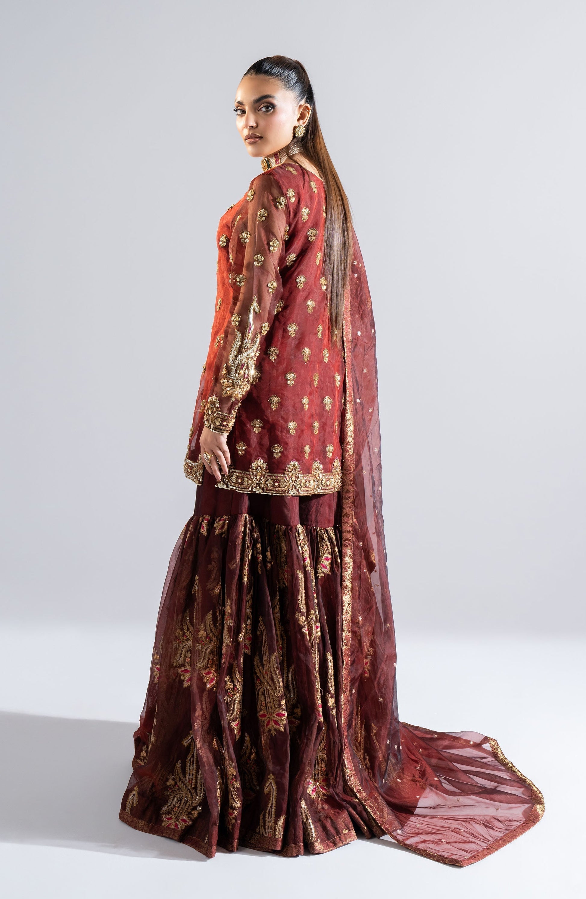 Maryum N Maria | Riwayat Wedding Formals | EROMI - MW24-553 - by - Libasekhas UK - Registered Vendor of : Maryum N Maria - 100% Original Designer Dresss