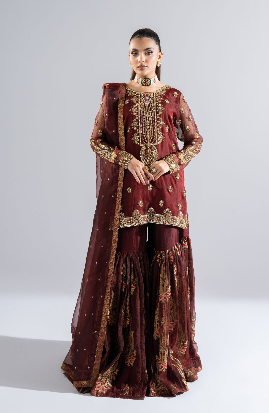 Maryum N Maria | Riwayat Wedding Formals | EROMI - MW24-553 - by - Libasekhas UK - Registered Vendor of : Maryum N Maria - 100% Original Designer Dresss