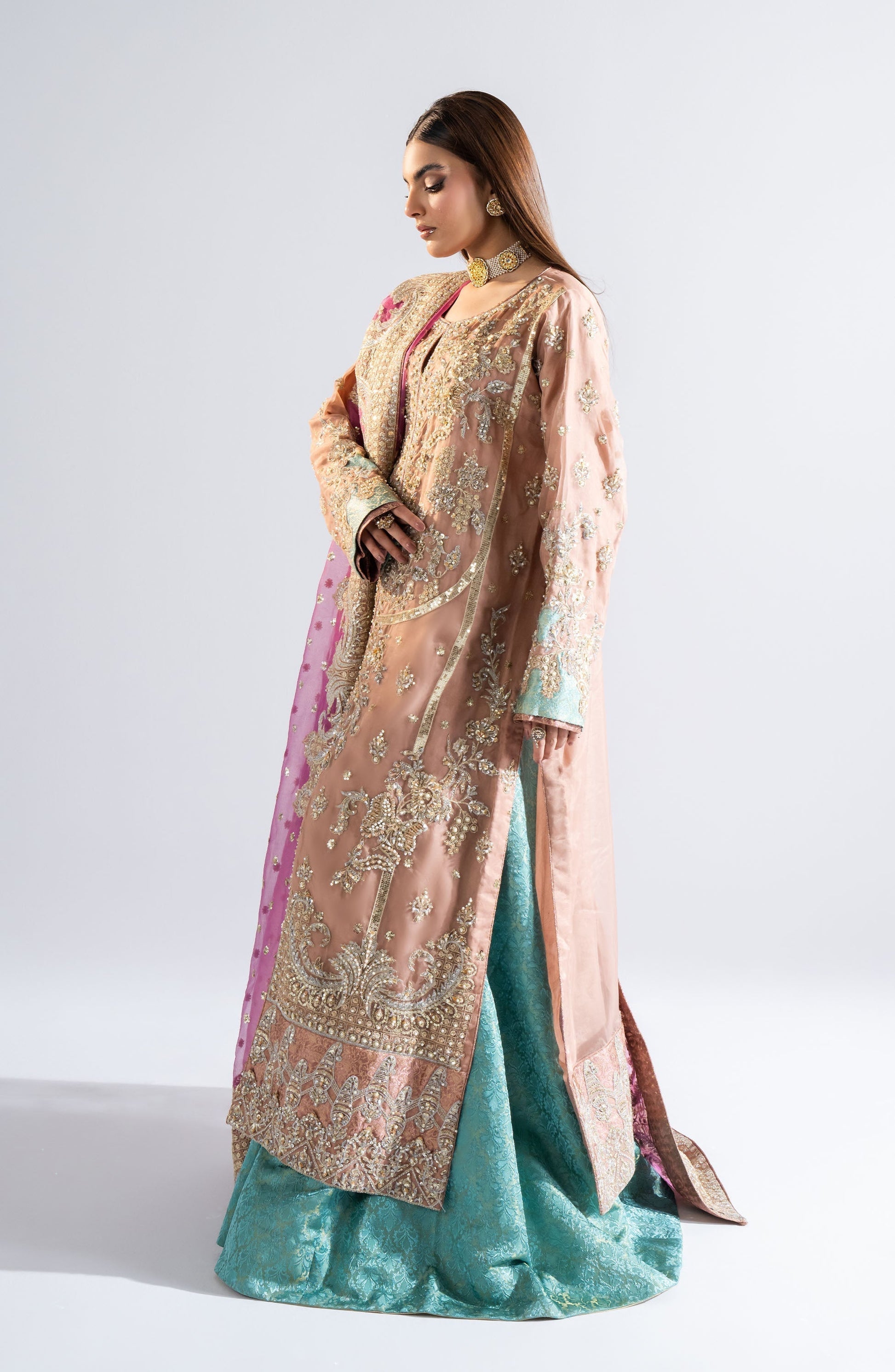 Maryum N Maria | Riwayat Wedding Formals | HINNI - MW24-558 - by - Libasekhas UK - Registered Vendor of : Maryum N Maria - 100% Original Designer Dresss