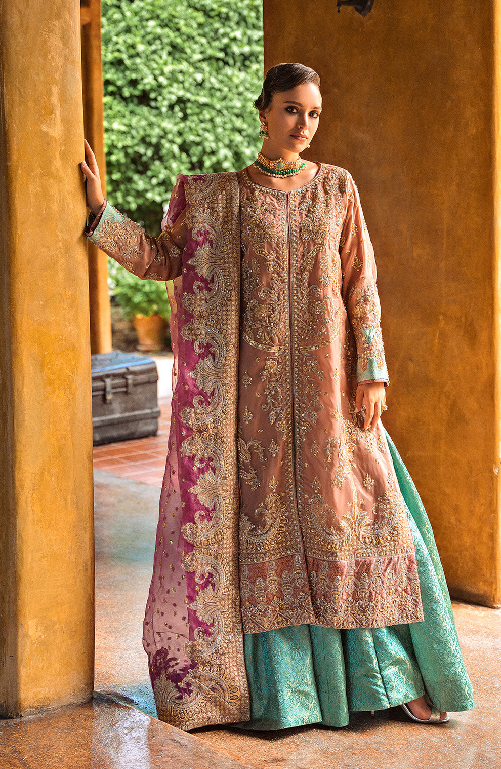 Maryum N Maria | Riwayat Wedding Formals | HINNI - MW24-558 - by - Libasekhas UK - Registered Vendor of : Maryum N Maria - 100% Original Designer Dresss