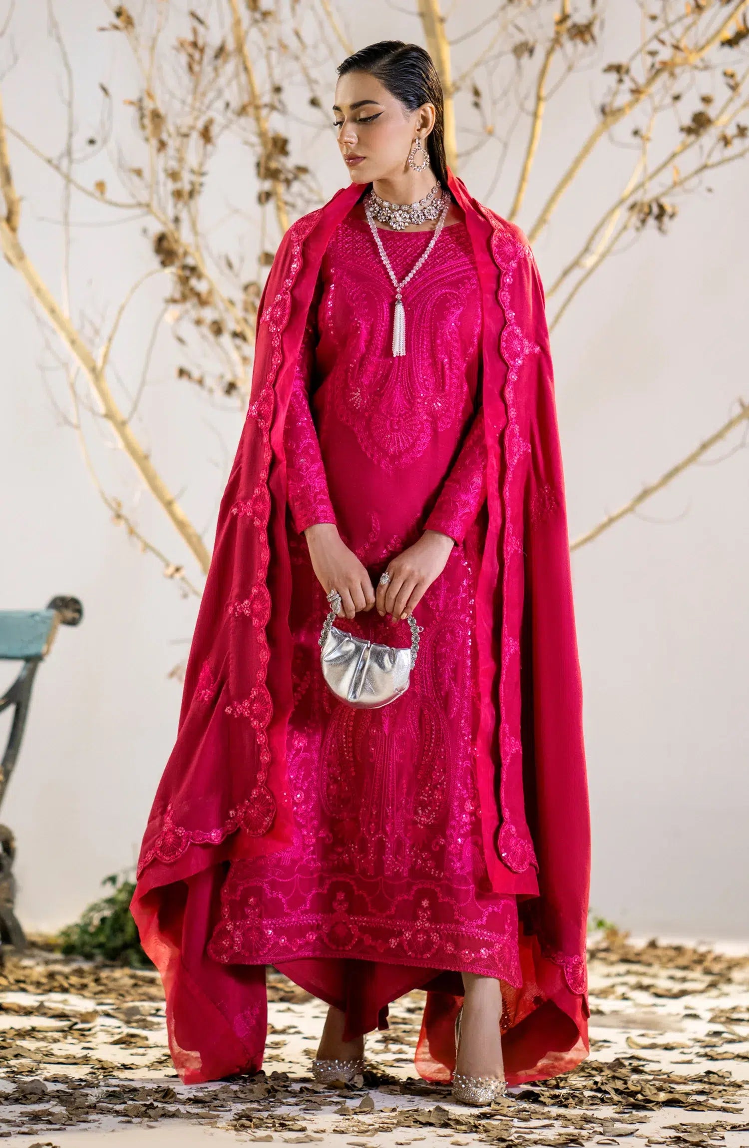 Maryum N Maria | Shehr Bano Winter 23 | HUSNA MW23554 - by - Libasekhas UK - Registered Vendor of : Maryum N Maria - 100% Original Designer Dresss