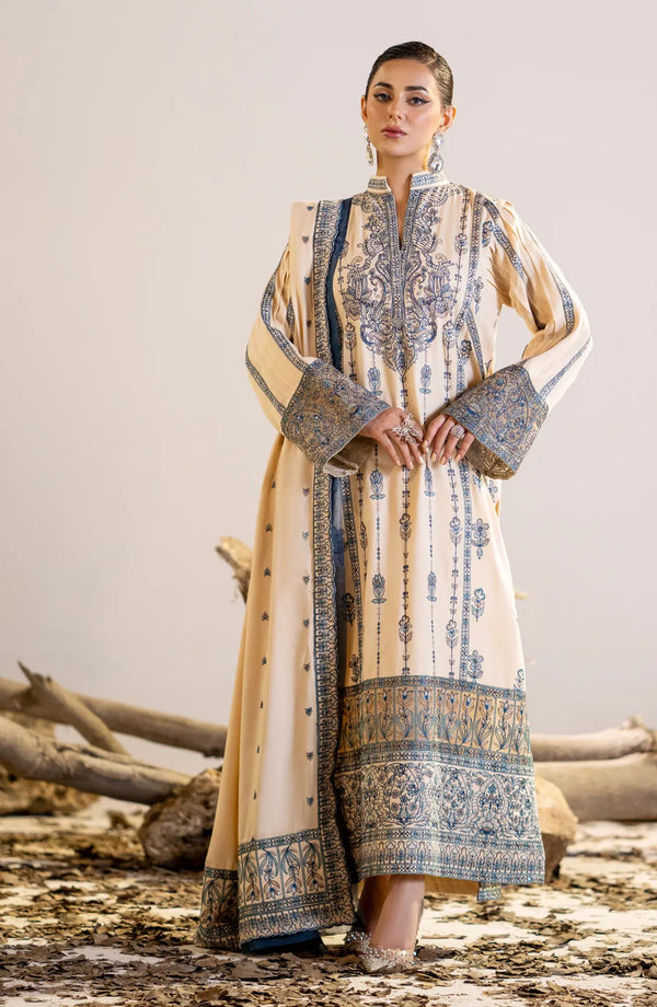 Maryum N Maria | Shehr Bano Winter 23 | DALBIR MW23559 - by - Libasekhas UK - Registered Vendor of : Maryum N Maria - 100% Original Designer Dresss