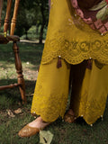 Hemstitch | The Garden Lawn | Matcha - by Libasekhas UK - Registered Vendor of : Hemstitch - 100% Original Designer Dress