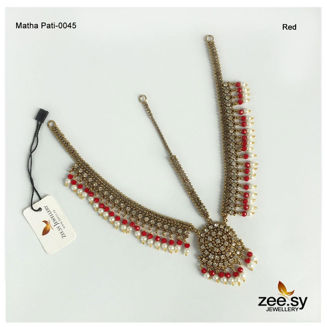 Matha Pati-0045 - by - Libasekhas UK - Registered Vendor of : Zeesy - 100% Original Designer Dresss