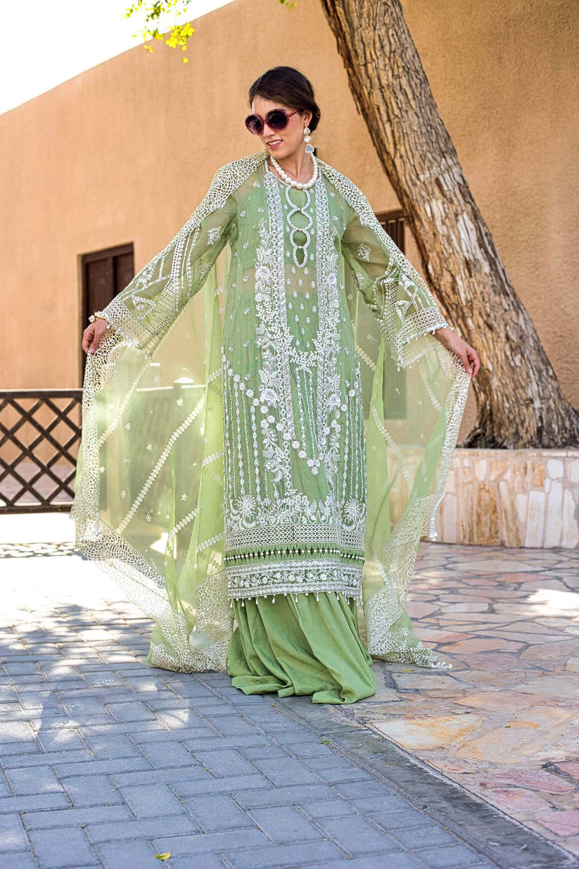 Kara | Kamdani Festive Collection | Meadow Delight - by - Libasekhas UK - Registered Vendor of : Kara - 100% Original Designer Dresss