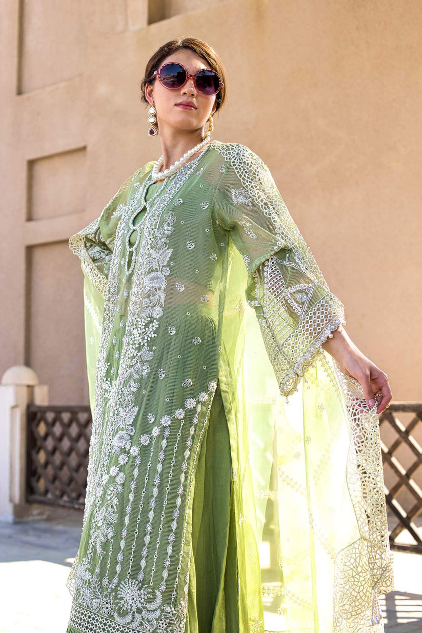 Kara | Kamdani Festive Collection | Meadow Delight - by - Libasekhas UK - Registered Vendor of : Kara - 100% Original Designer Dresss