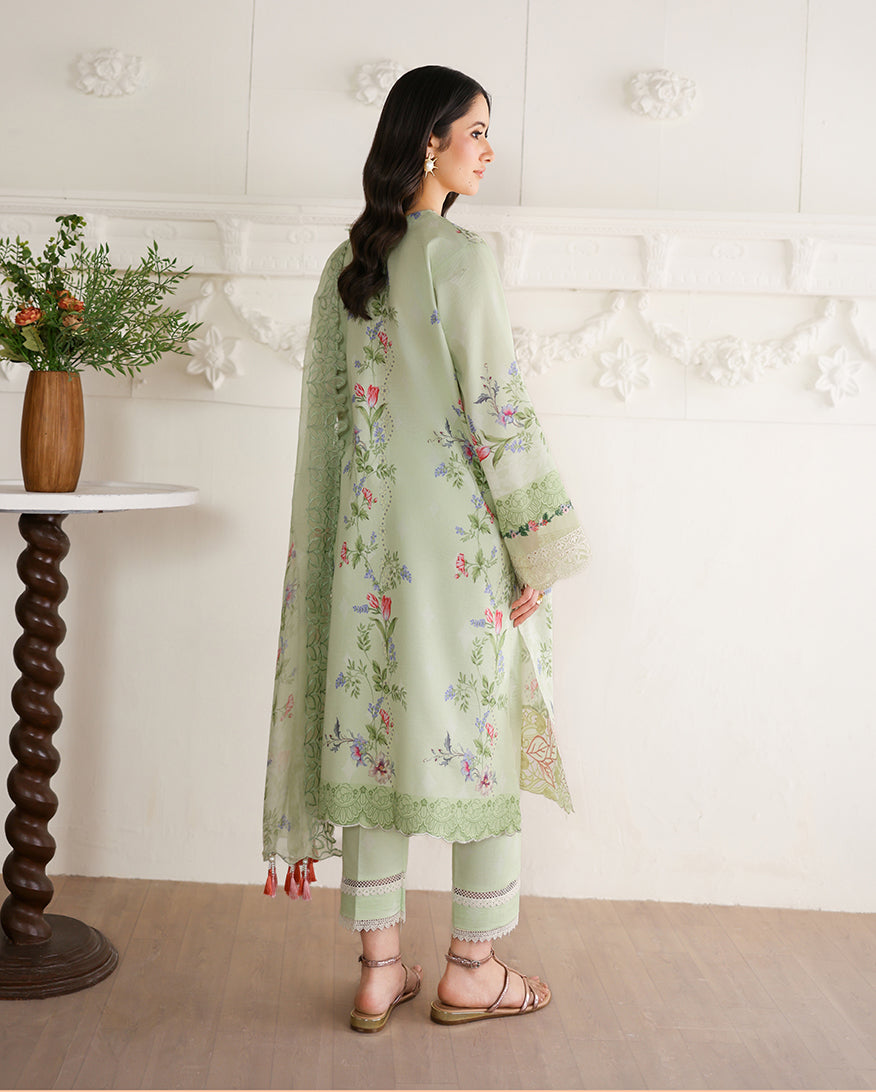Roheenaz | Sunlit Tales Printed Embroidered Edit | Meadow Glow - by Libasekhas - Registered Vendor of : Roheenaz - 100% Original Designer Dress