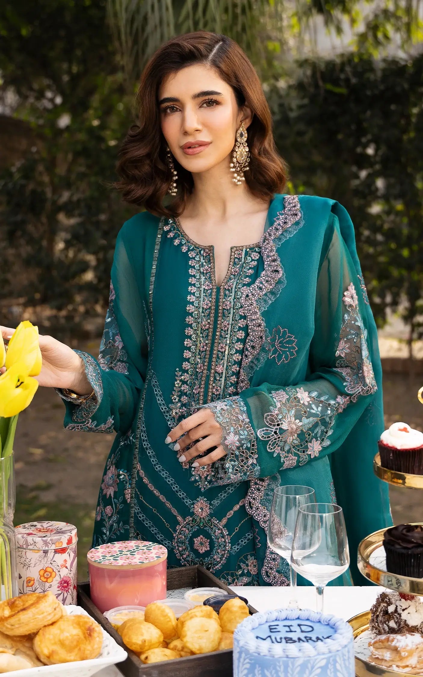 Asifa and Nabeel | Sunehri Eid 25 | Meher-(SEF25-01) - by - Libasekhas UK - Registered Vendor of : Asifa and Nabeel - 100% Original Designer Dresss