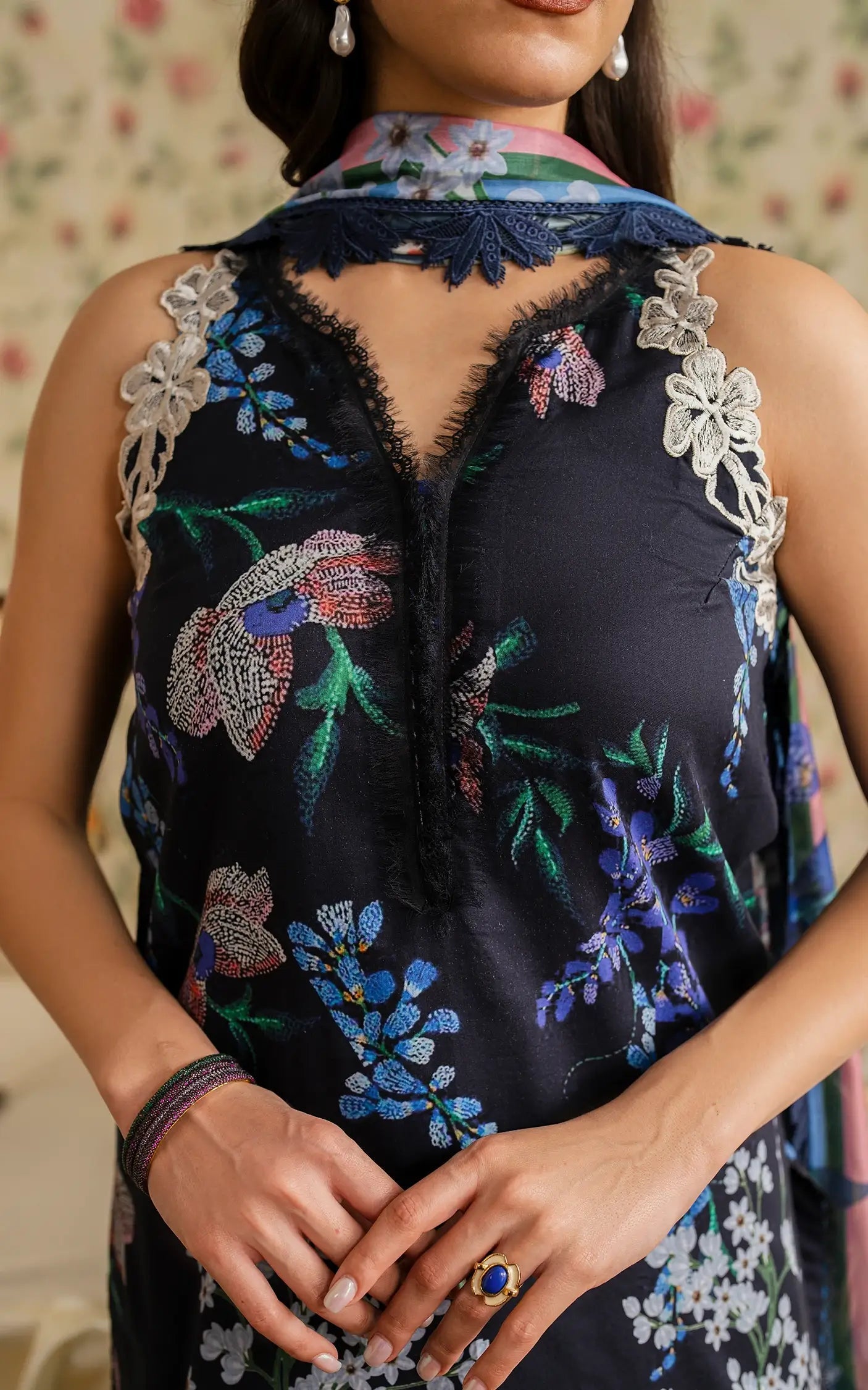 Asifa and Nabeel | Meraki Vintage 25 | Mehtab (MVL25-10) - by - Libasekhas UK - Registered Vendor of : Asifa and Nabeel - 100% Original Designer Dresss