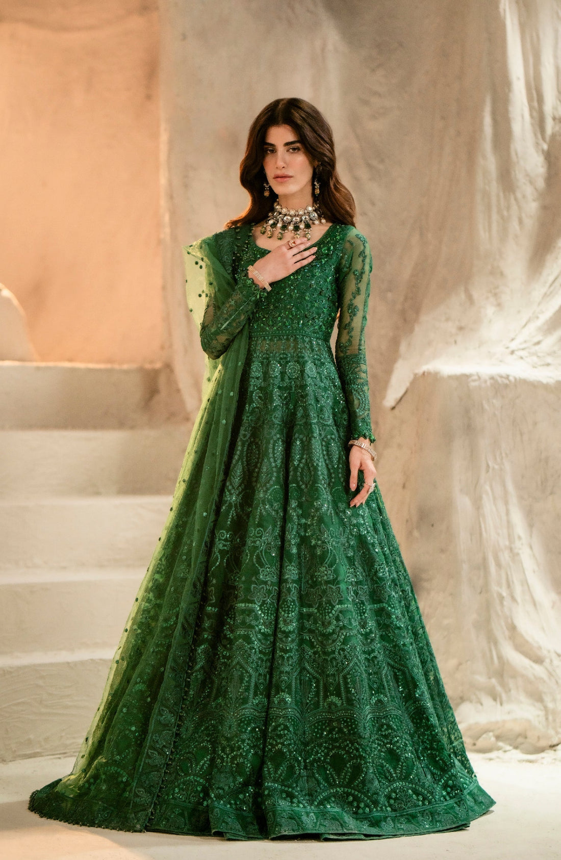 Maryum N Maria | Mehr o Maah Bridals | MW23-540-Selket - by - Libasekhas UK - Registered Vendor of : Maryum N Maria - 100% Original Designer Dresss