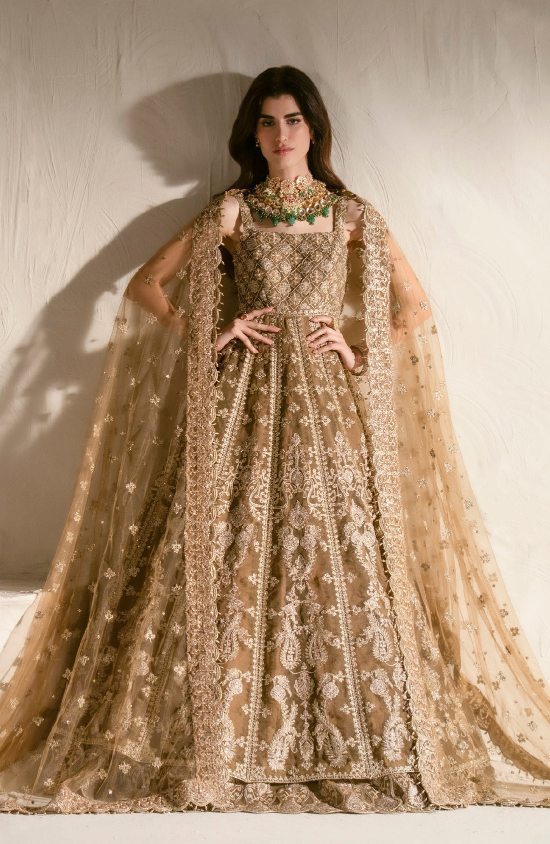 Maryum N Maria | Mehr o Maah Bridals | MW23-539-Bennu - by - Libasekhas UK - Registered Vendor of : Maryum N Maria - 100% Original Designer Dresss