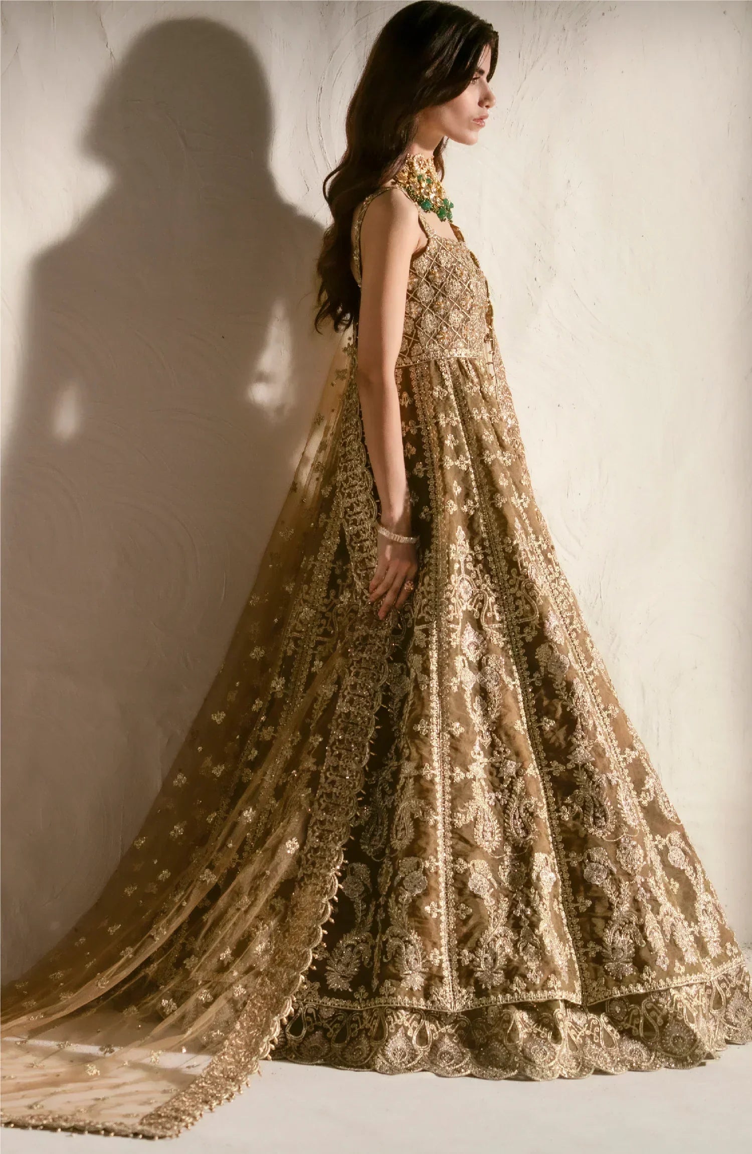 Maryum N Maria | Mehr o Maah Bridals | MW23-539-Bennu - by - Libasekhas UK - Registered Vendor of : Maryum N Maria - 100% Original Designer Dresss