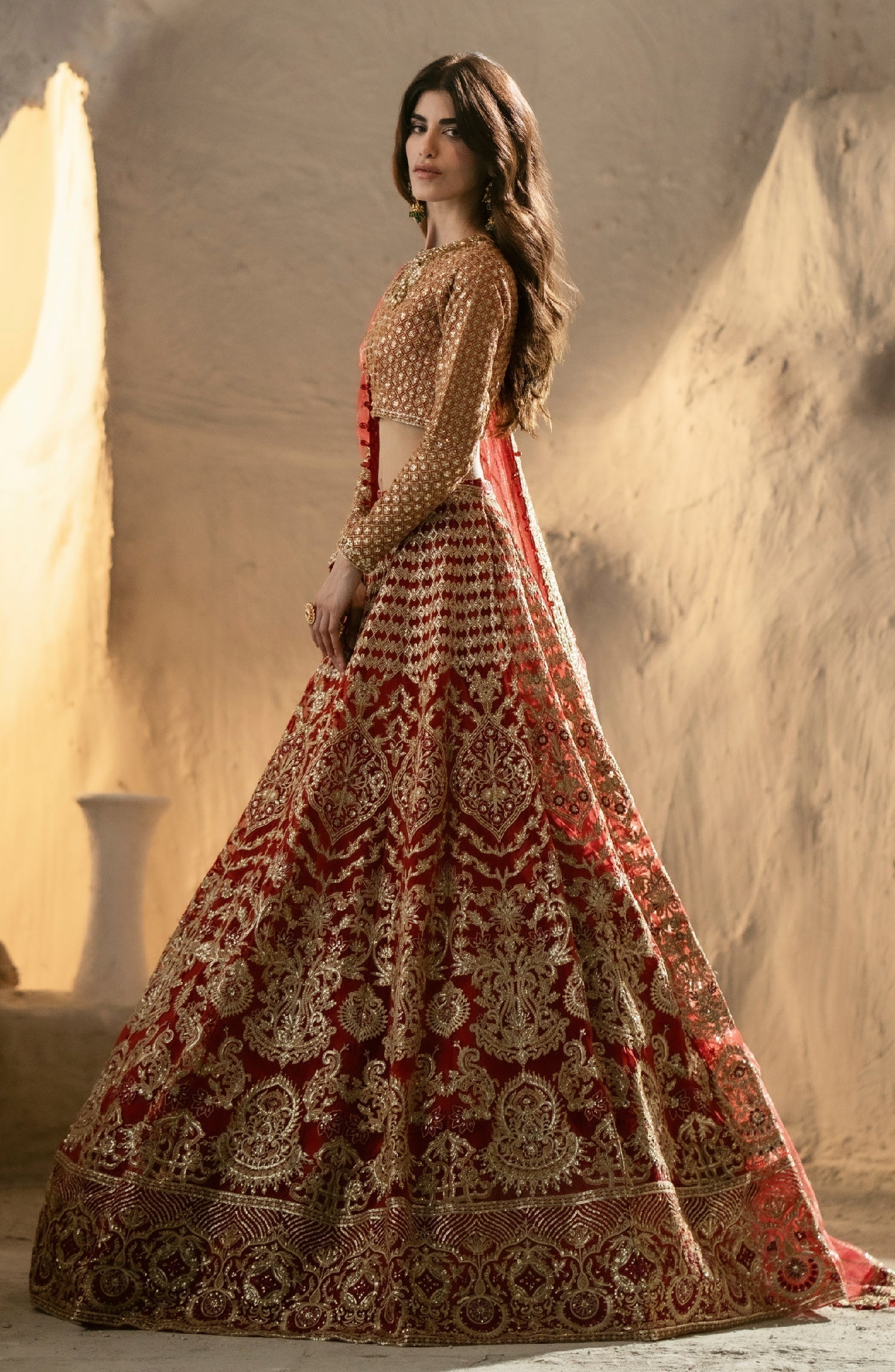 Maryum N Maria | Mehr o Maah Bridals | MW23-537-Mandisa - by - Libasekhas UK - Registered Vendor of : Maryum N Maria - 100% Original Designer Dresss