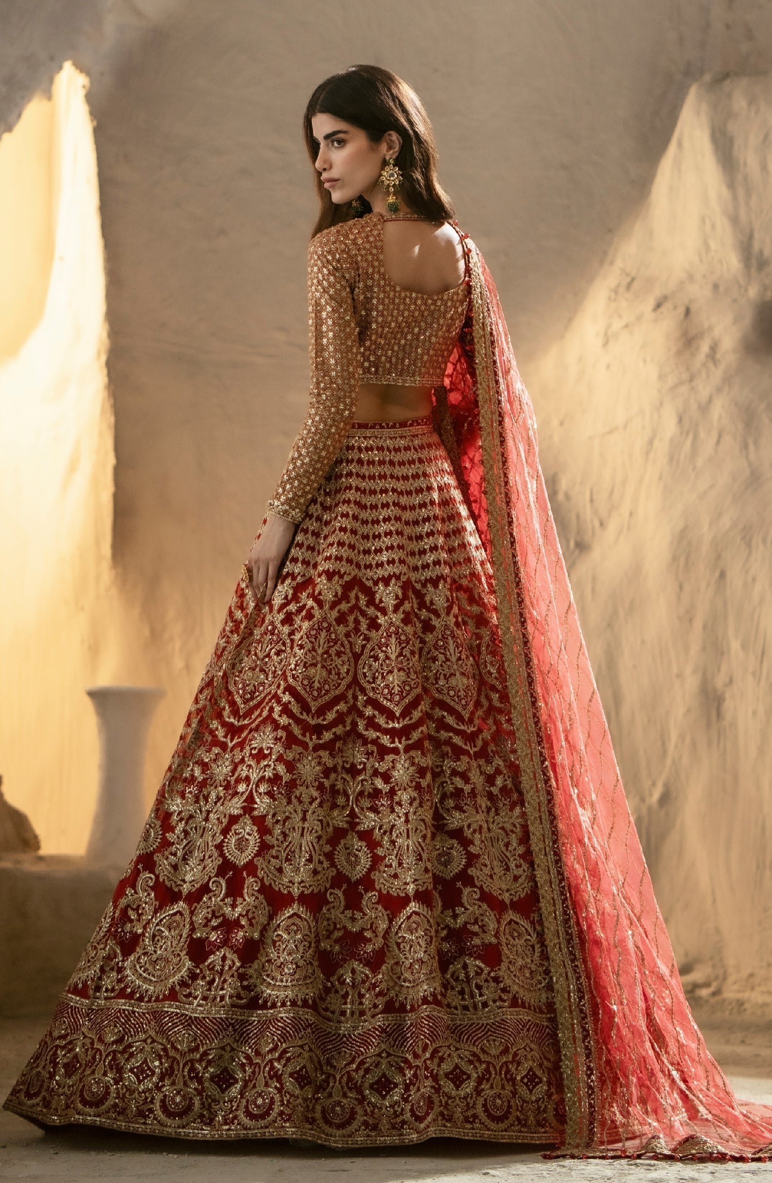 Maryum N Maria | Mehr o Maah Bridals | MW23-537-Mandisa - by - Libasekhas UK - Registered Vendor of : Maryum N Maria - 100% Original Designer Dresss