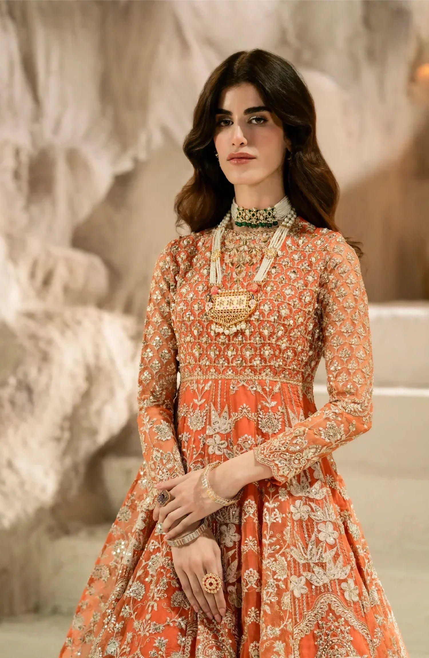 Maryum N Maria | Mehr o Maah Bridals | MW23-532-Maye - by - Libasekhas UK - Registered Vendor of : Maryum N Maria - 100% Original Designer Dresss