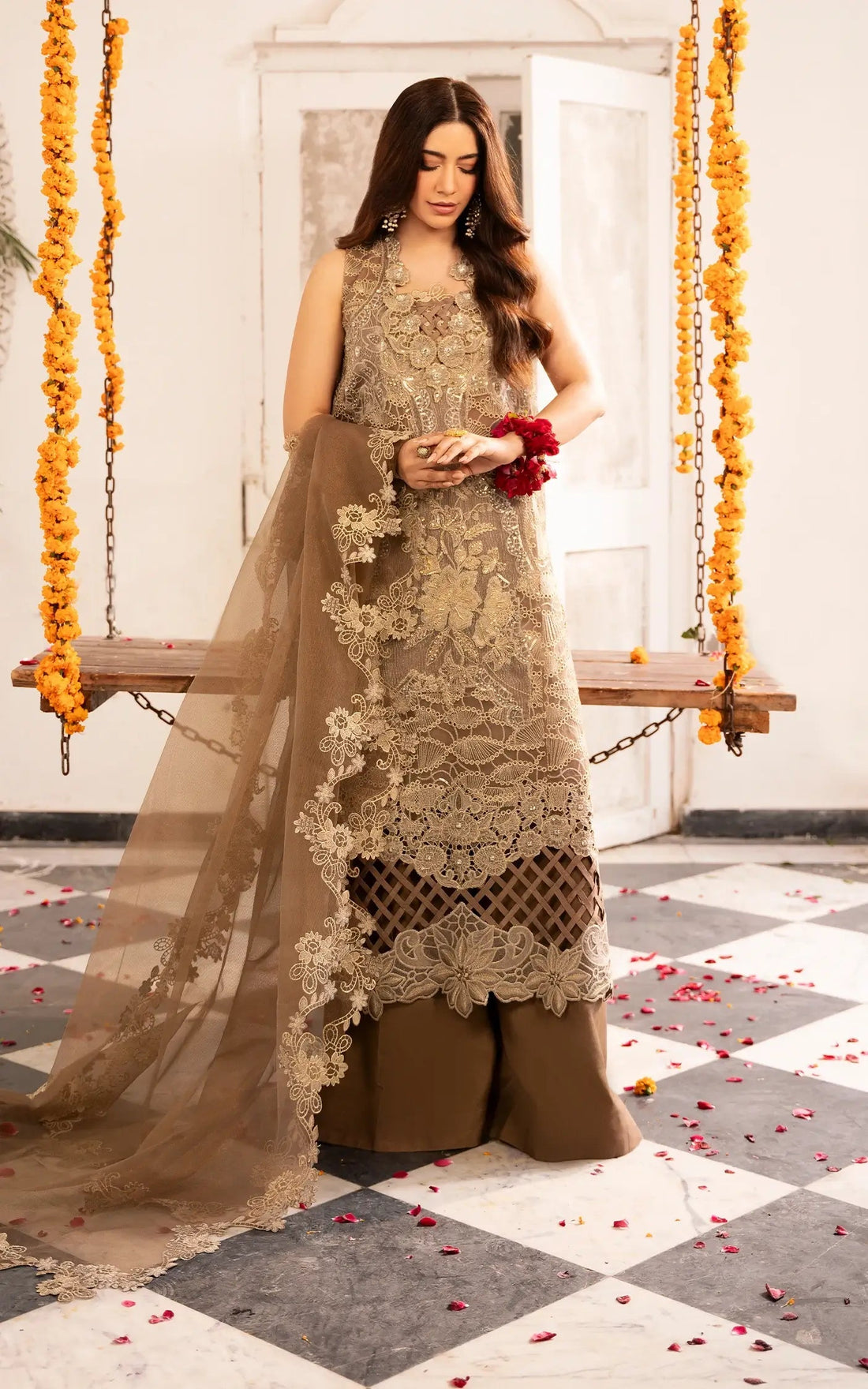Asifa and Nabeel | Sunehri Eid 25 | Mehrunisa-(SEF25-07) - Ladies Clothes -  Libasekhas