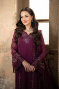 Azure | Ensembles Embroidered Formals | Merlot Grace - by - Libasekhas UK - Registered Vendor of : Azure - 100% Original Designer Dresss