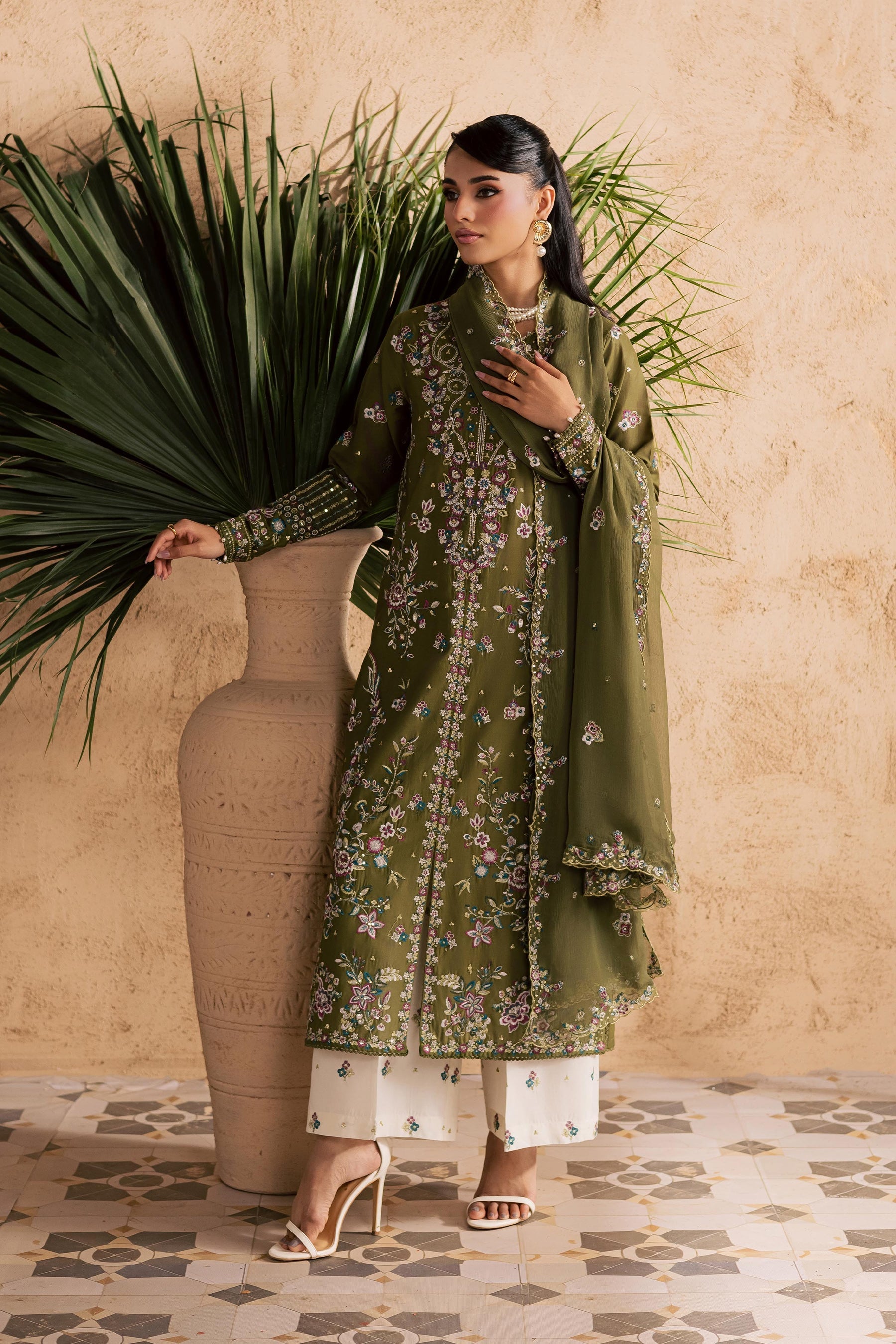 Batik | Festive Eid 26 | Meshal - by Libasekhas - Registered Vendor of : Batik - 100% Original Designer Dress