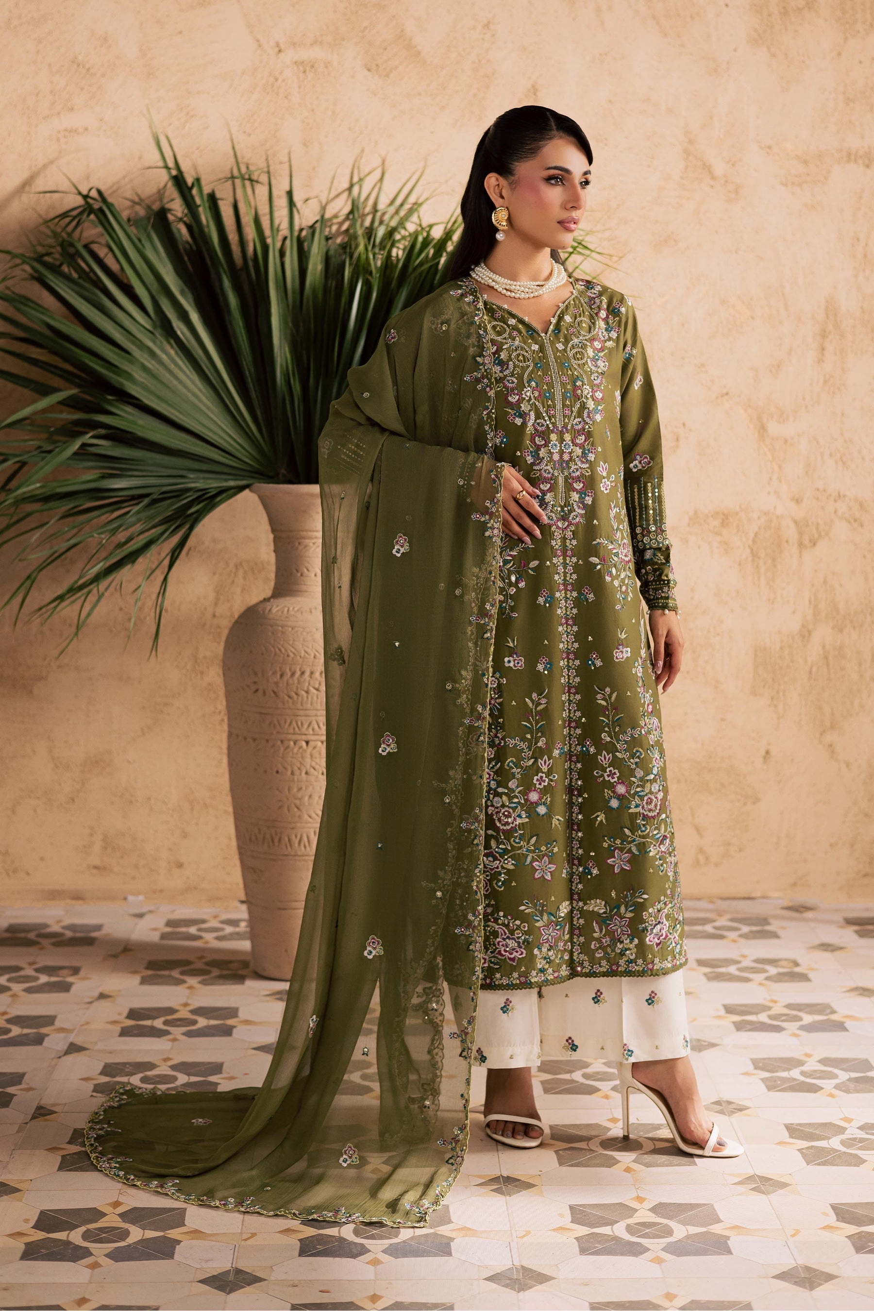 Batik | Festive Eid 26 | Meshal - by Libasekhas - Registered Vendor of : Batik - 100% Original Designer Dress