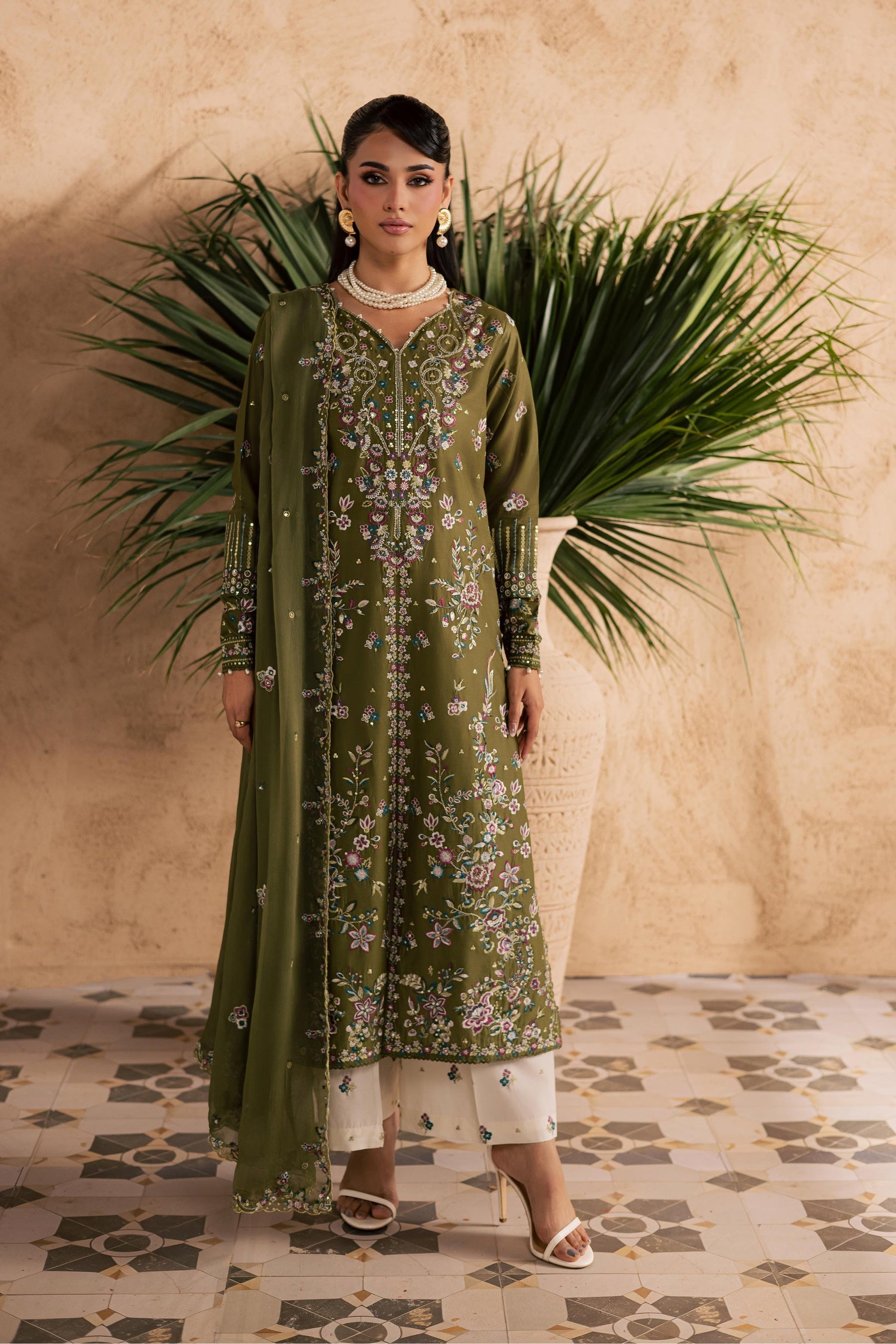 Batik | Festive Eid 26 | Meshal - by Libasekhas - Registered Vendor of : Batik - 100% Original Designer Dress