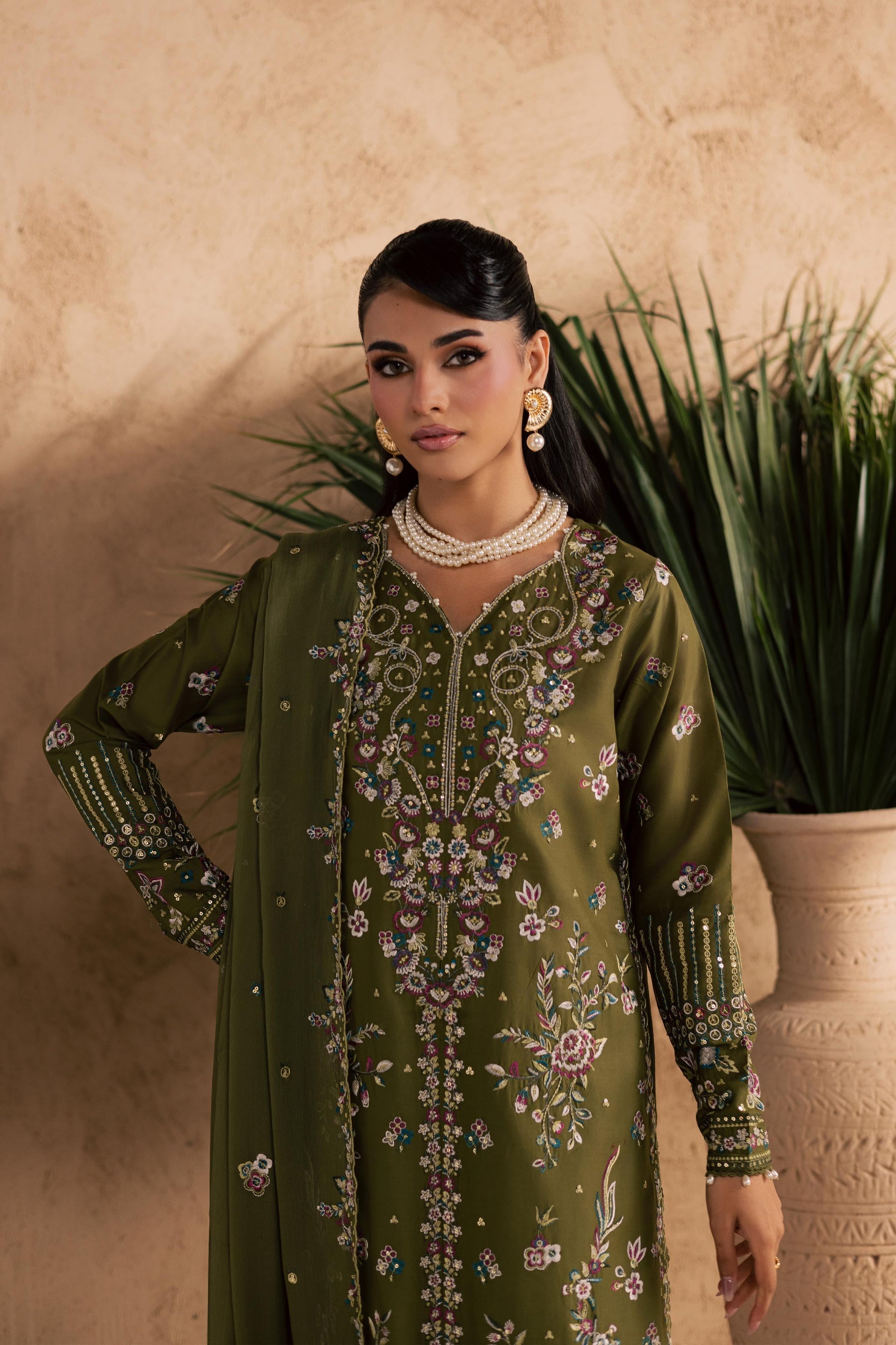 Batik | Festive Eid 26 | Meshal - by Libasekhas - Registered Vendor of : Batik - 100% Original Designer Dress