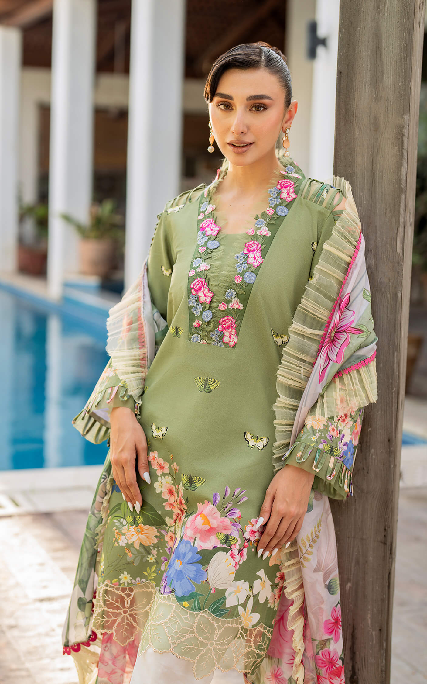 Asifa and Nabeel | Meraki Summer Vol 2 | Meyna MK-07 - by - Libasekhas UK - Registered Vendor of : Asifa and Nabeel - 100% Original Designer Dresss