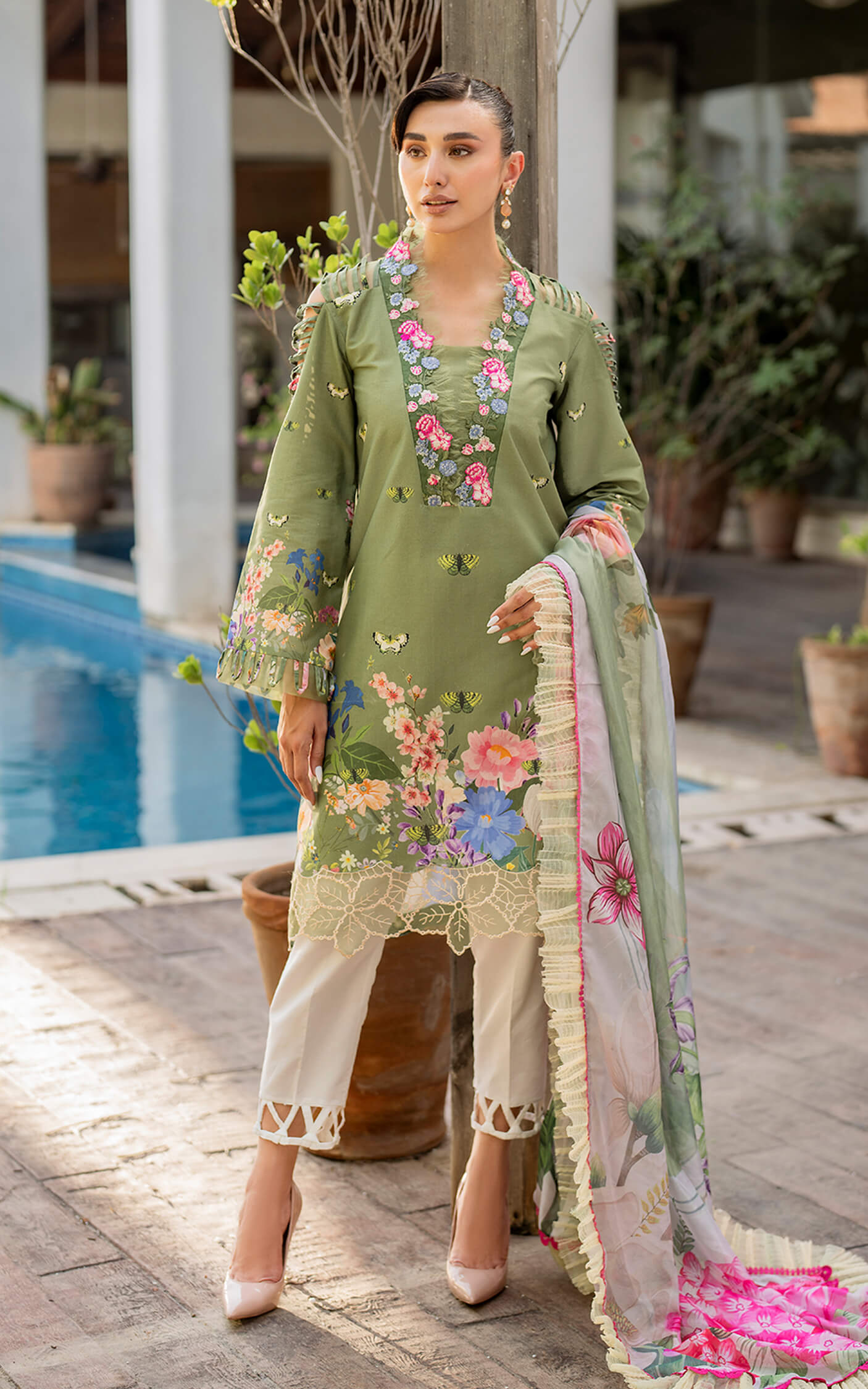 Asifa and Nabeel | Meraki Summer Vol 2 | Meyna MK-07 - by - Libasekhas UK - Registered Vendor of : Asifa and Nabeel - 100% Original Designer Dresss
