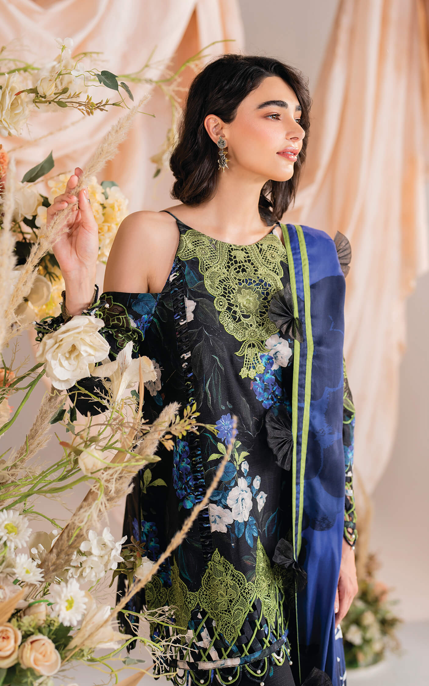 Asifa and Nabeel | Winter Meraki 24 | Midnight-MW-02 - by - Libasekhas UK - Registered Vendor of : Asifa and Nabeel - 100% Original Designer Dresss